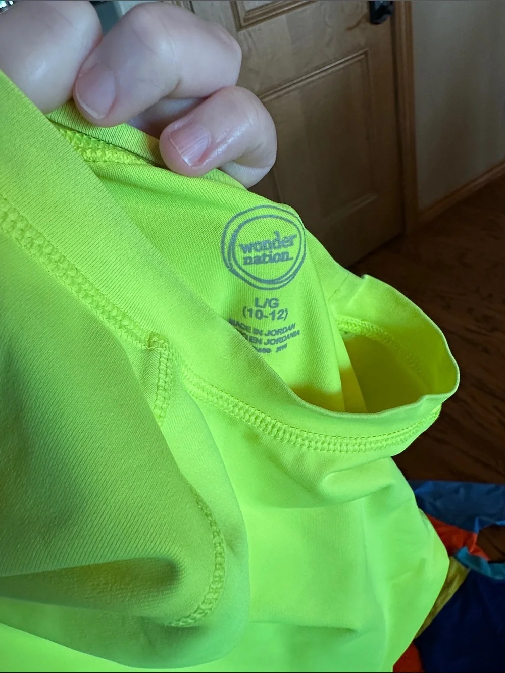 Boys neon swim rashguard bundle